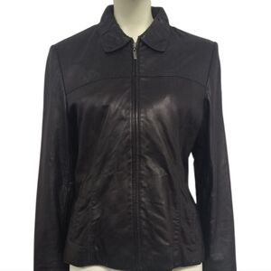 Vintage Wilson's Black Leather Jacket